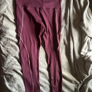 Purple Workout Pants plus size